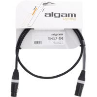 Algam Lighting DMX3-1M - Câble DMX 3 points 1m - Vue 1